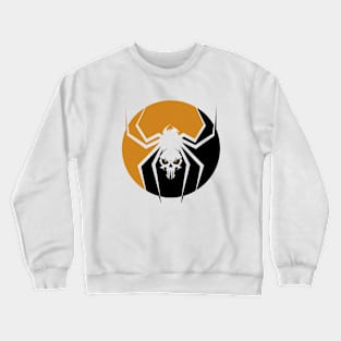 spider-skull design Crewneck Sweatshirt